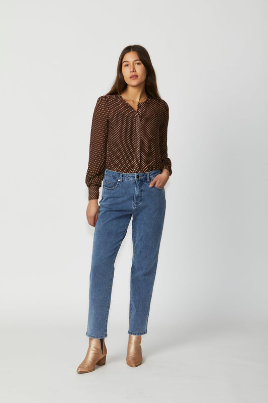 Straight Leg Grazer Jean (Dover)