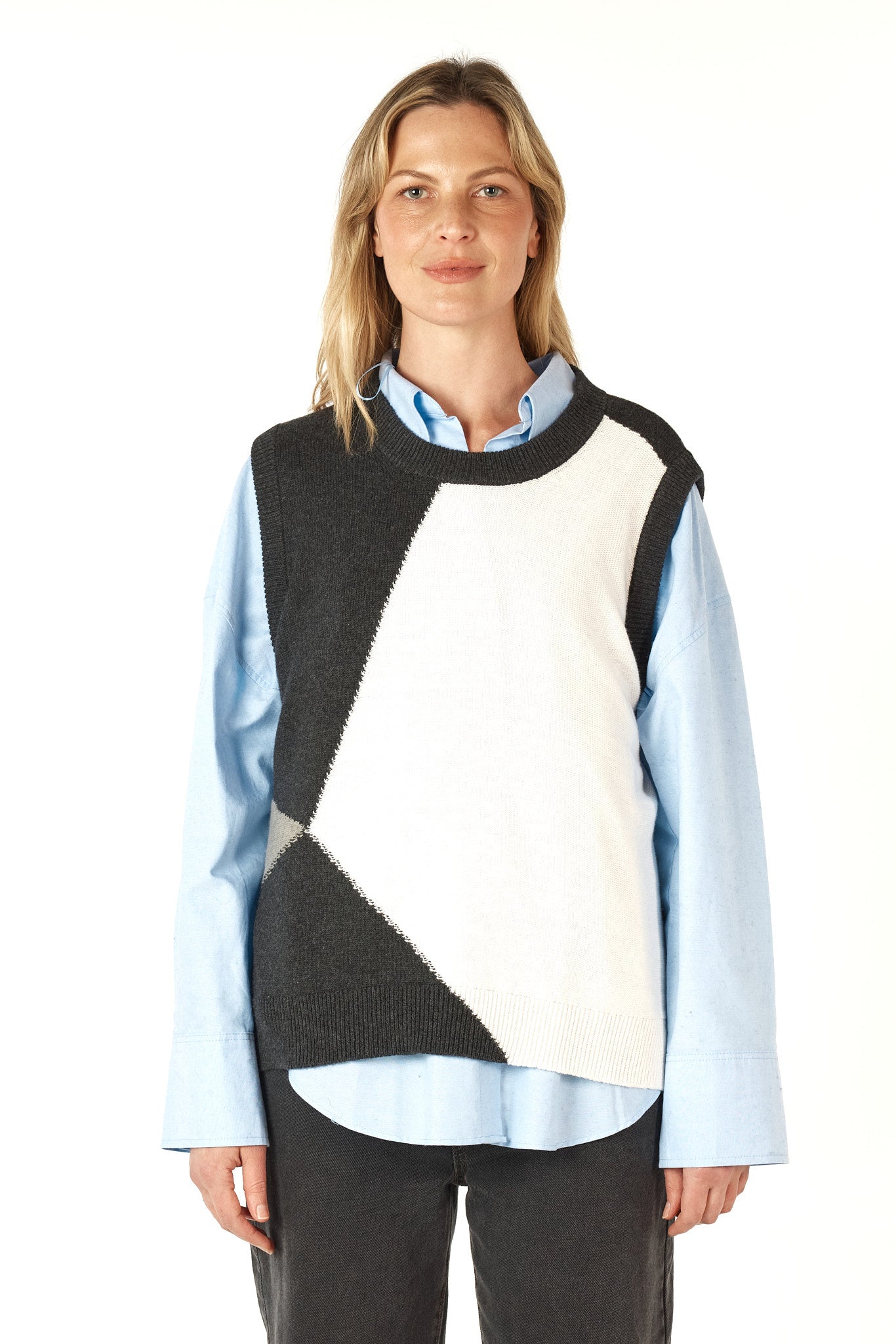 Diamond Dapper Vest (ZP7133)