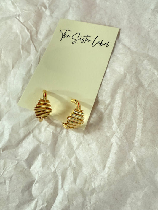 Large Gold Stripe Huggy (Stripe)