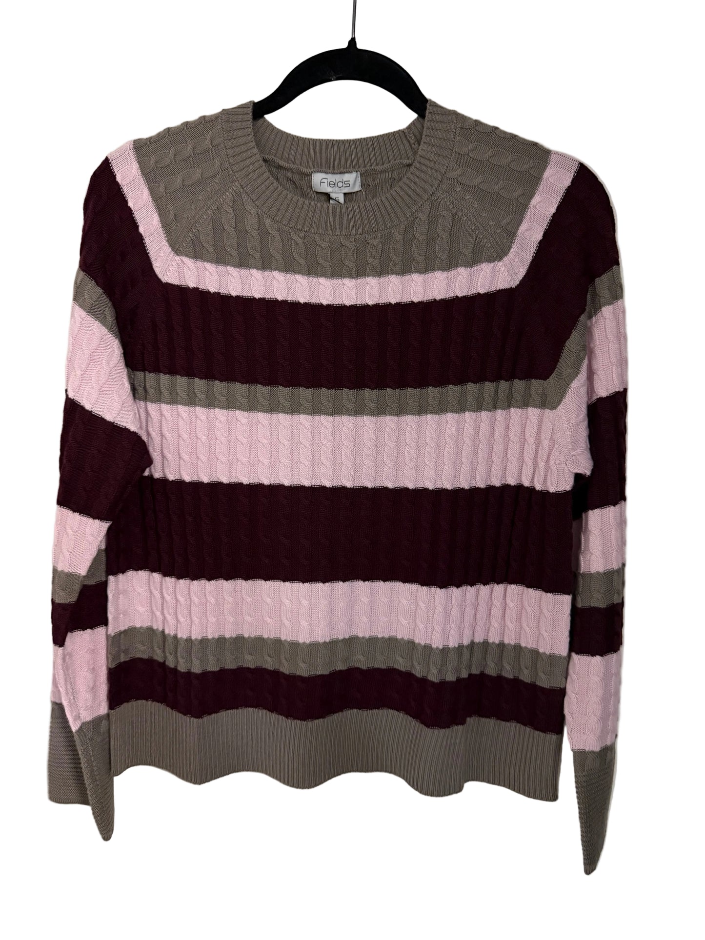 Cable Stripe Pullover (FK6031)