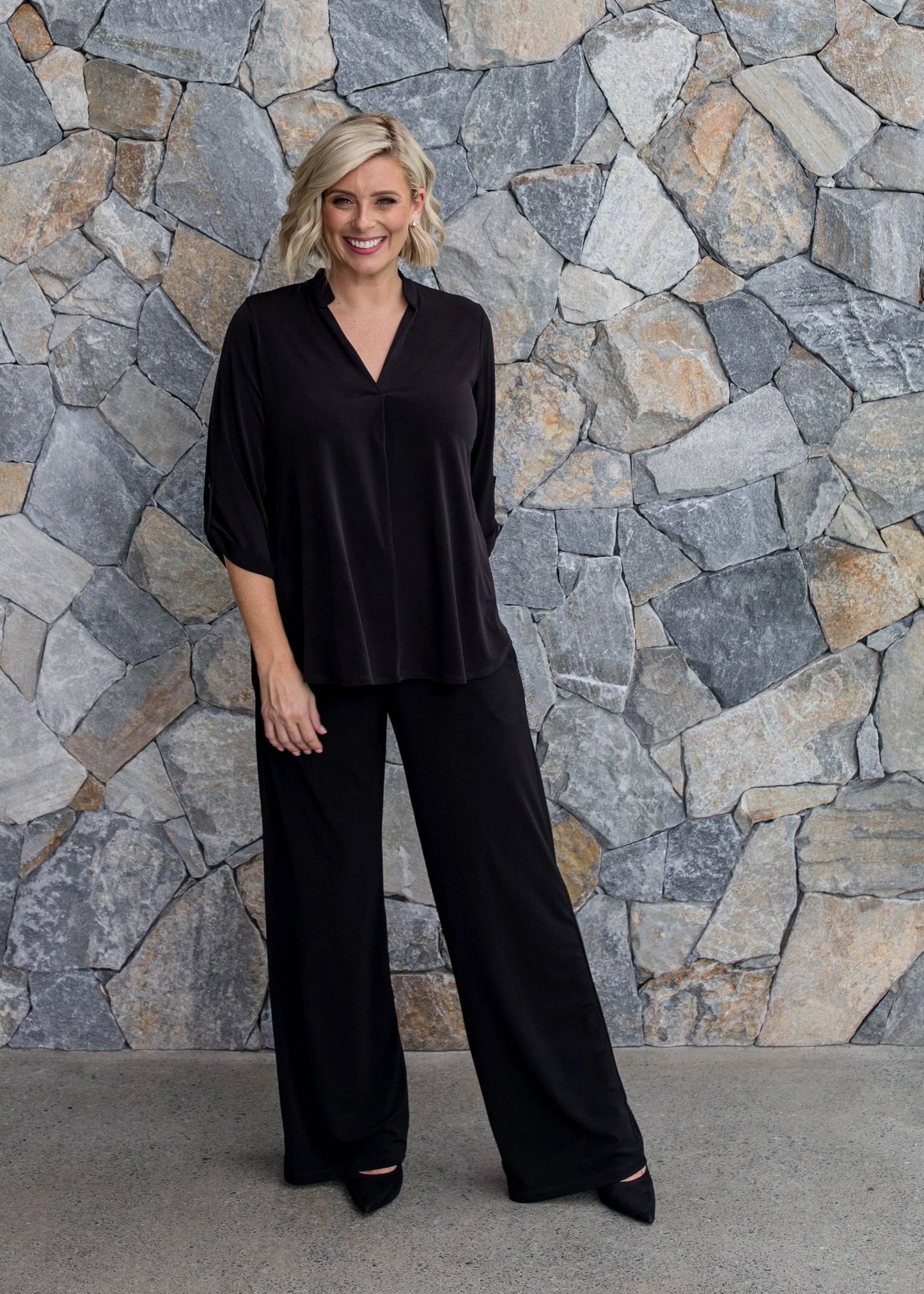 3/4 Sleeve Top (Kafton.W26)