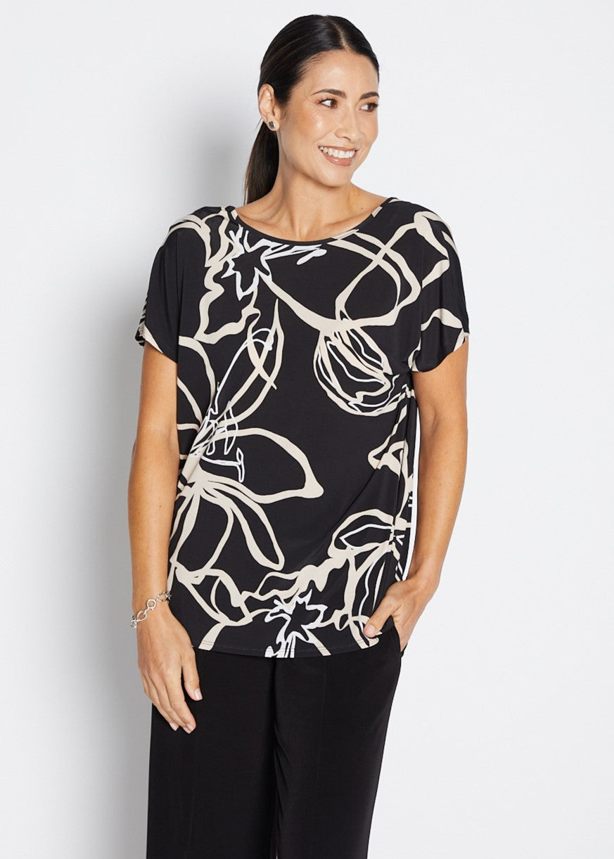 Simple Reversable Tee (Breeze)