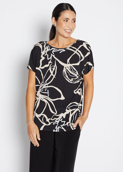 Simple Reversable Tee (Breeze)