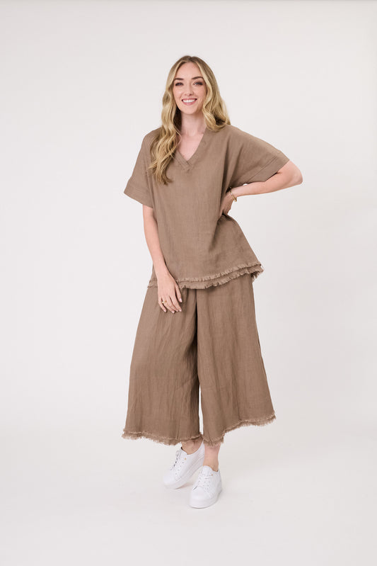 Nicole Linen Pant (240LTDSS25)