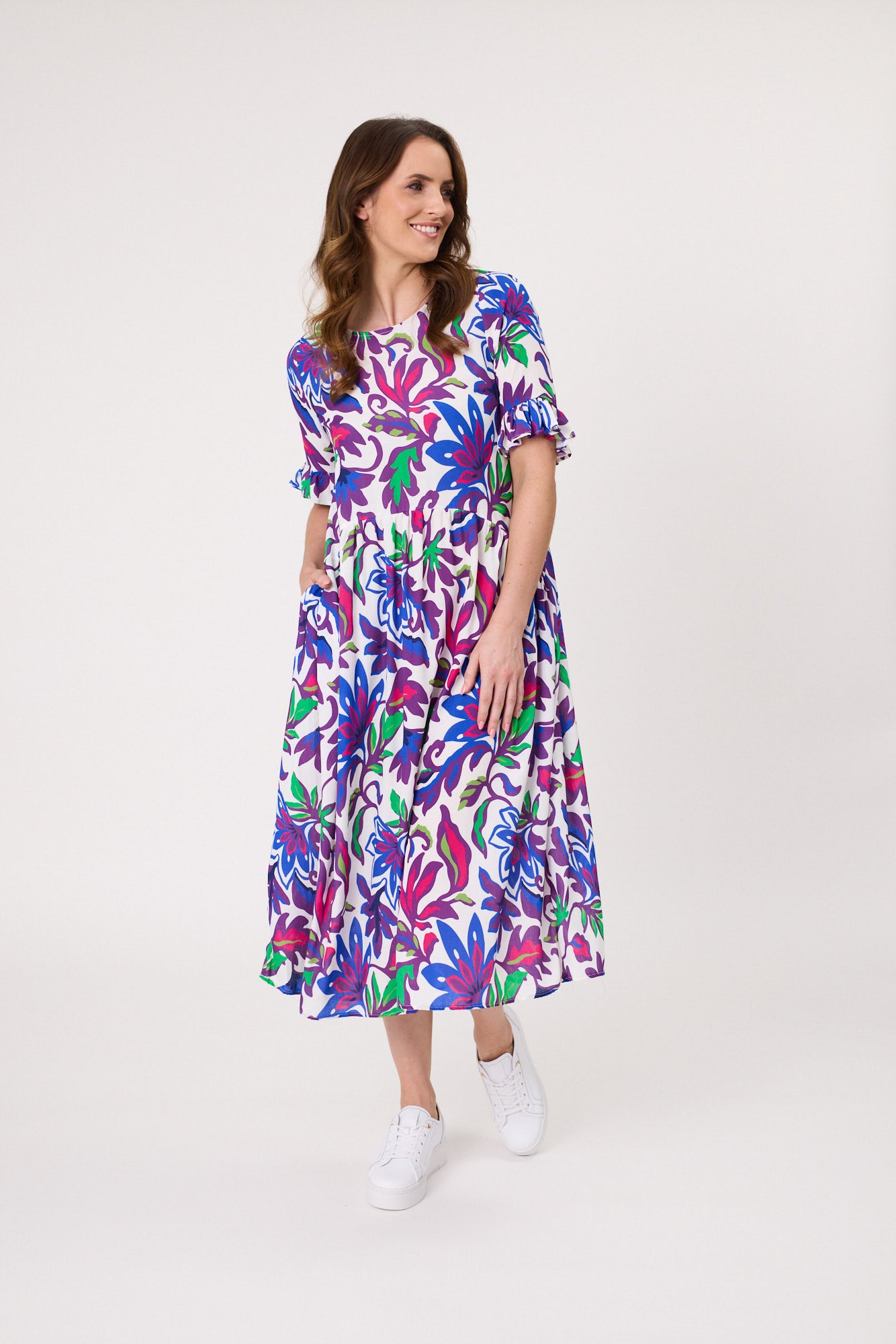 Madonna Dress Print (254LTDSS25)