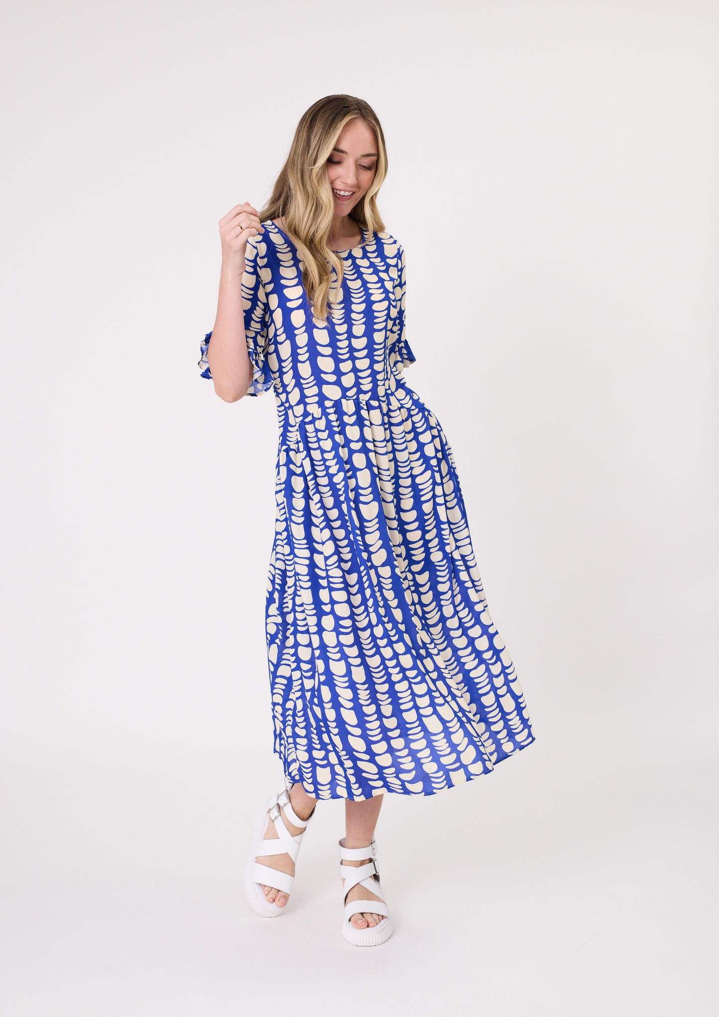 Madonna Dress Print (254LTDSS25)