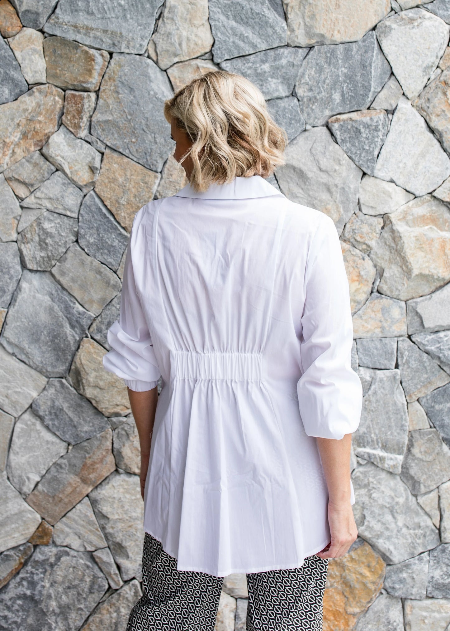 Long Sleeve Elastic Shirt (Natalie.W26)