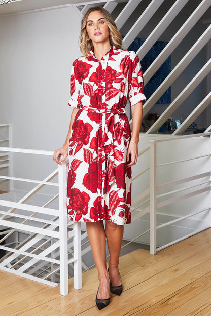 Valencia Belted Dress (P595508)