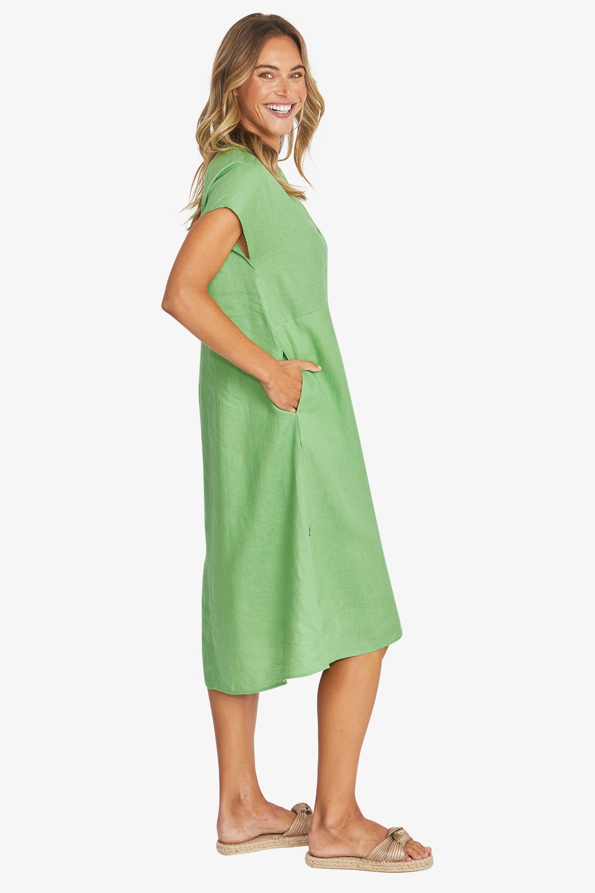 Sammy Linen Dress (P595544)