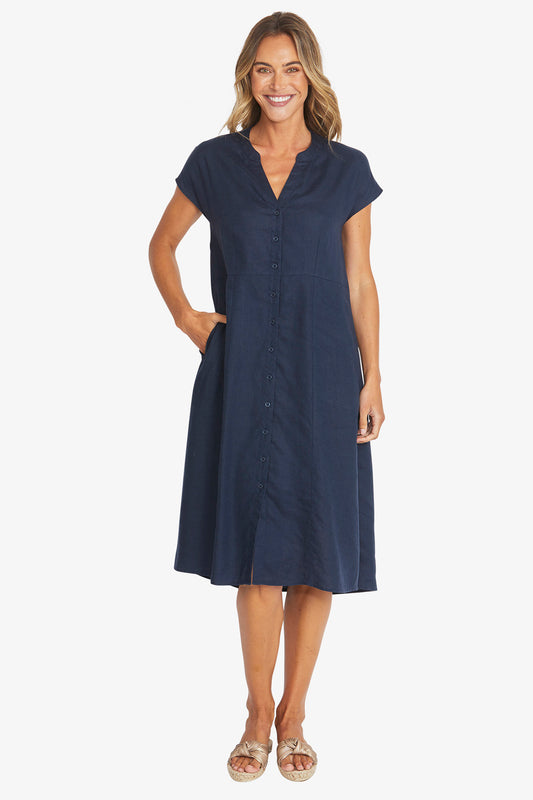 Sammy Linen Dress (P595544)