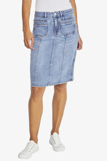 Logan Denim Skirt (P595606)