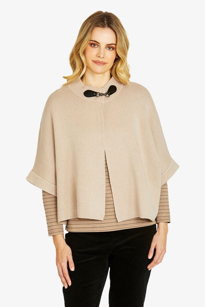 Carter Clasp Detail Cape (P605014)