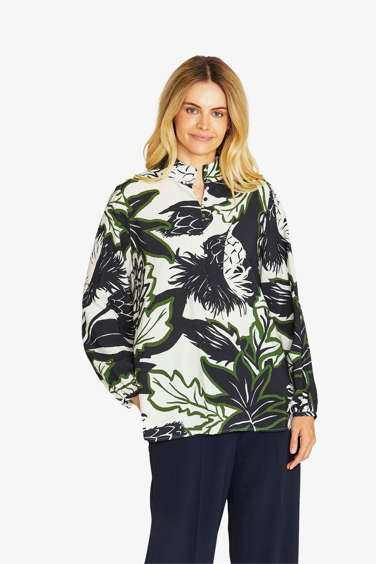 Camille Long Sleeve Blouse (P605323)
