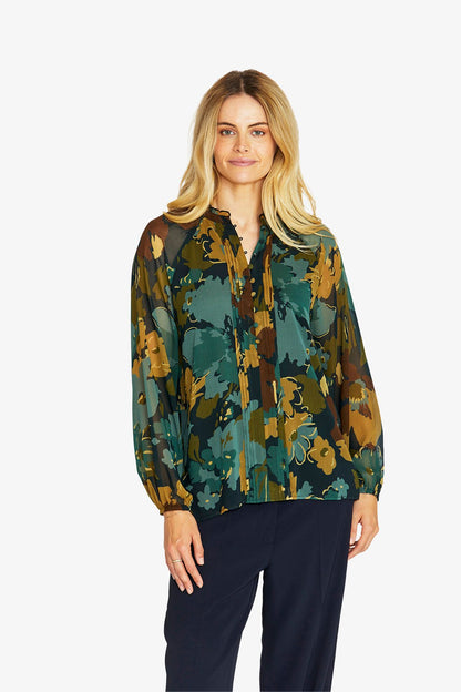 Midnight Botanica Blouse (P605333)