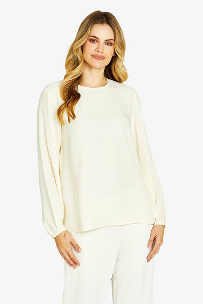 Sammi Crew Neck Blouse (P605334)