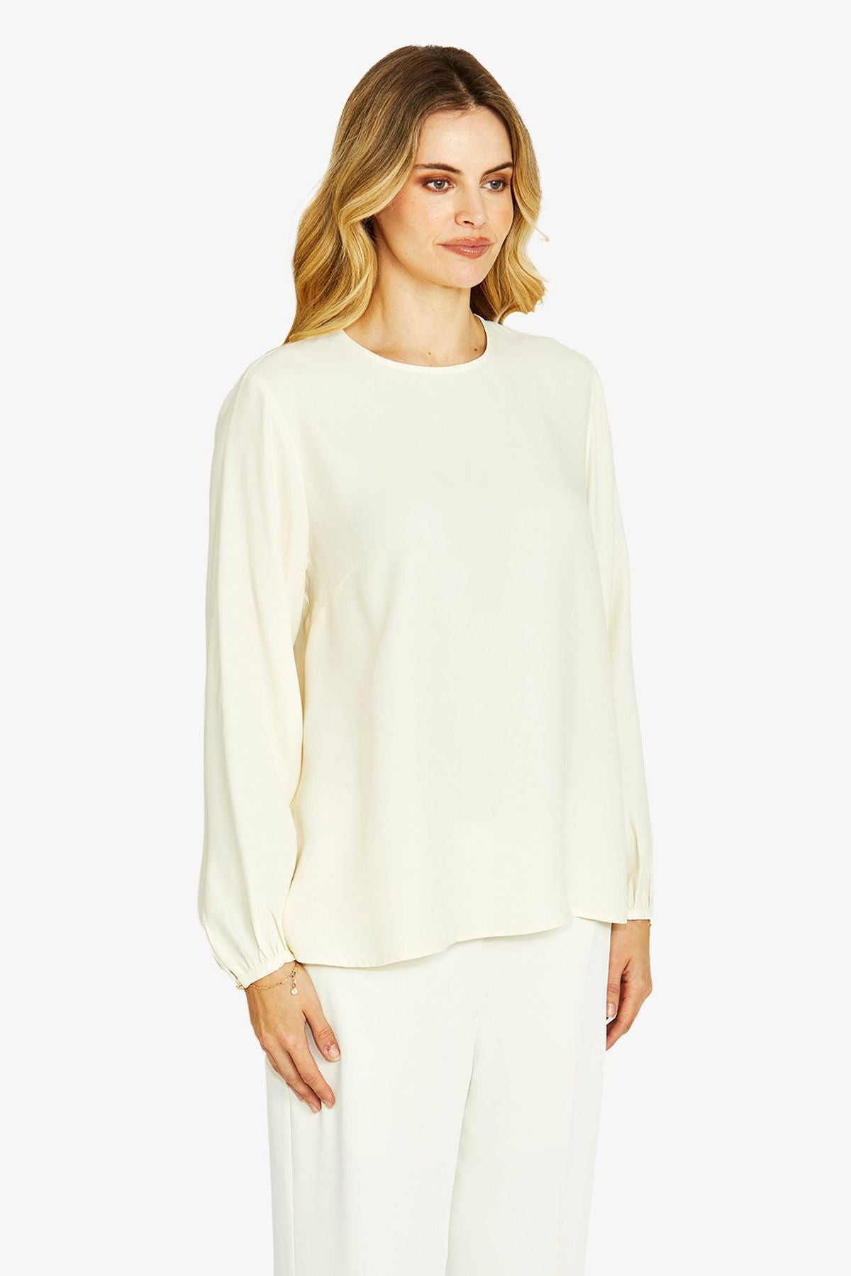 Sammi Crew Neck Blouse (P605334)