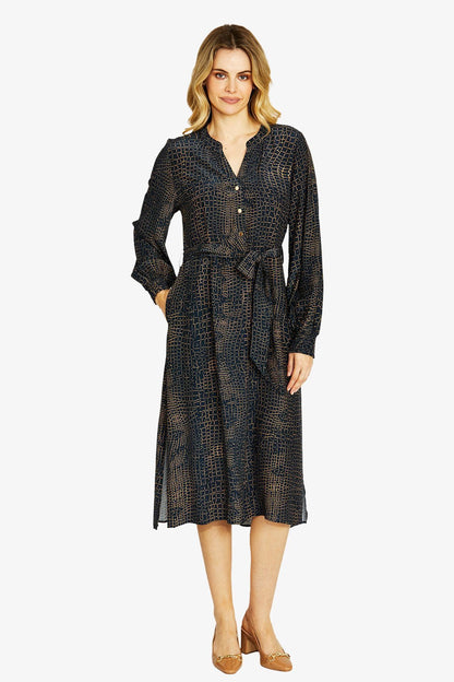 Alligator Midi Dress (P605512)