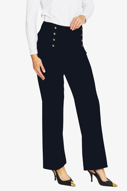 Marina Ponte Button Trousers (P605729)