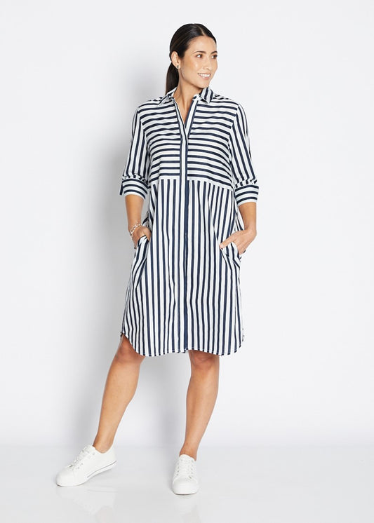 3/4 Shirt Dress (Sierra)