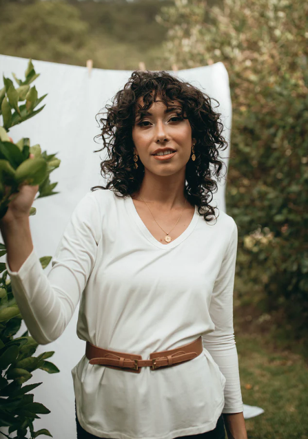 Sia V Neck Top (19NB062)