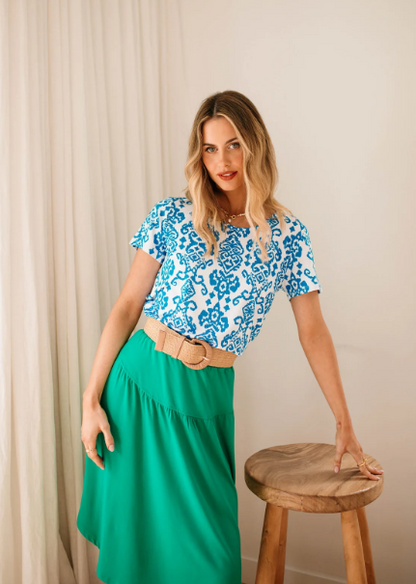 Dionne Midi Skirt (23NB002)