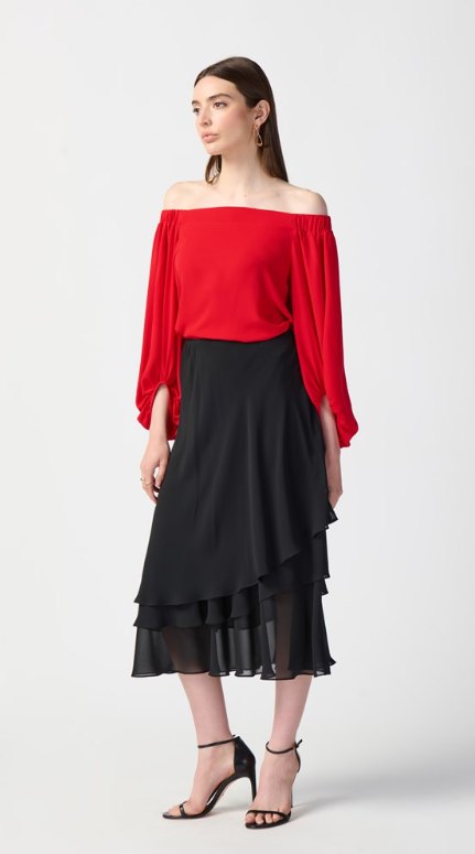 Layered Chiffon Skirt (241232)