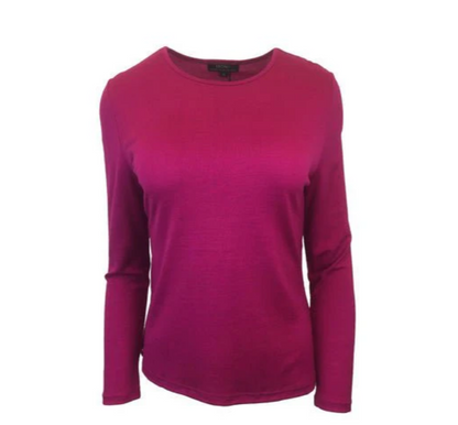 LONG SLEEVE CREW TOP (EBAS553)