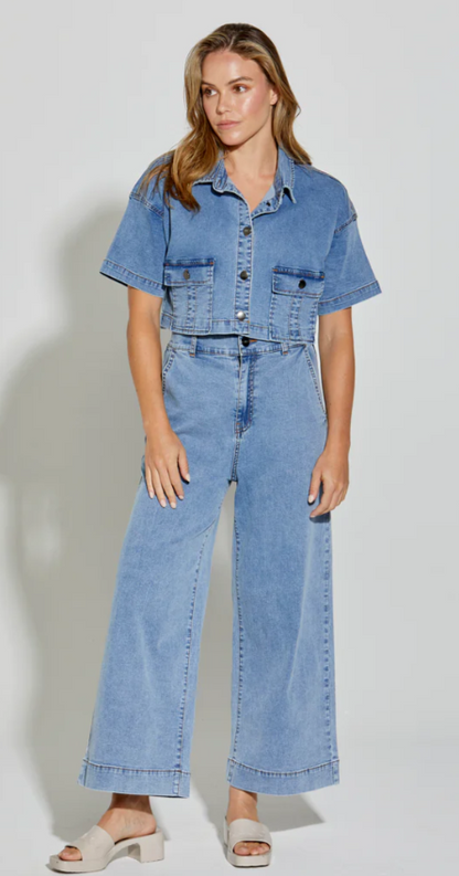 NEW LONDON TROY CROPPED SHIRT (NL TROY)