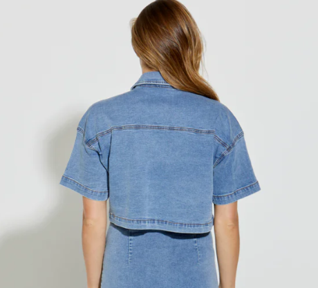 NEW LONDON TROY CROPPED SHIRT (NL TROY)