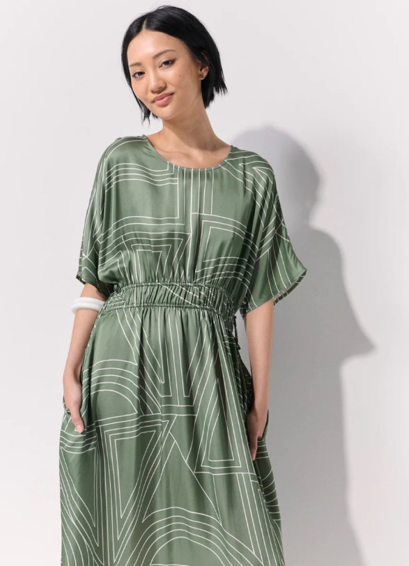 Geo Grove Dress (YTMP9387)