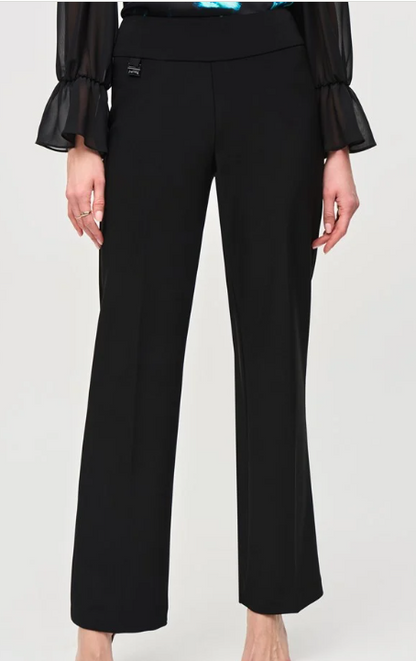Wide-Leg Pull-On Pants (233277)