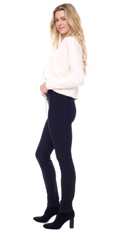 SOLID PRECISION PONTE SHAPING FULL-LENGTH PANT (67927)