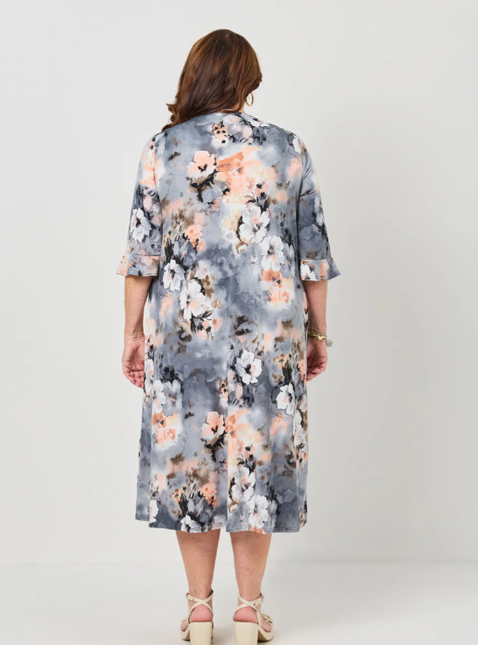 V Neck Dress (647029)