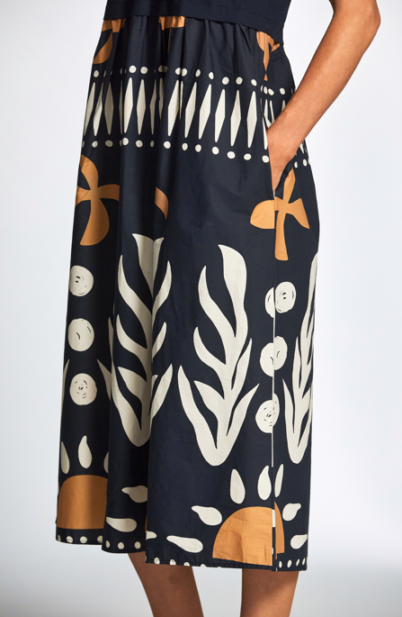 Cotton Print Dress (S25113)