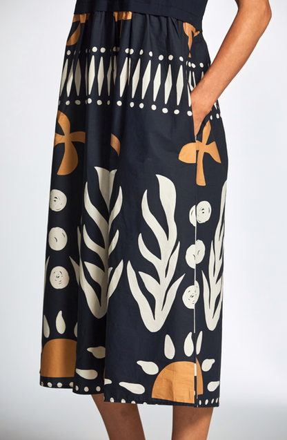 Cotton Print Dress (S25113)