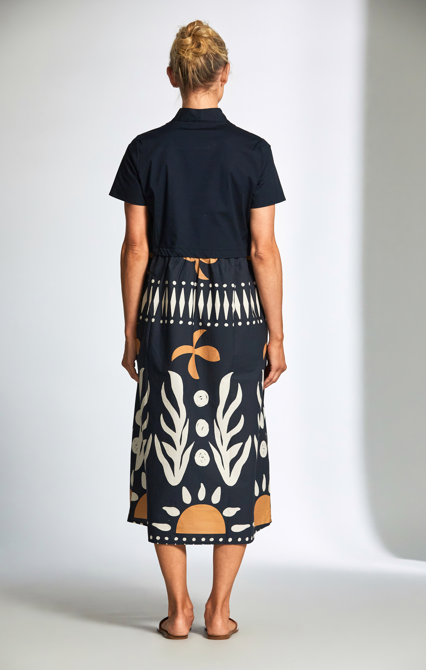 Cotton Print Dress (S25113)