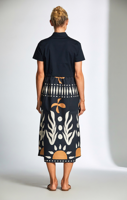 Cotton Print Dress (S25113)