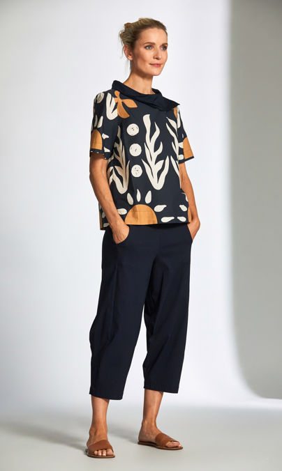 Cotton Print Top (S25114)