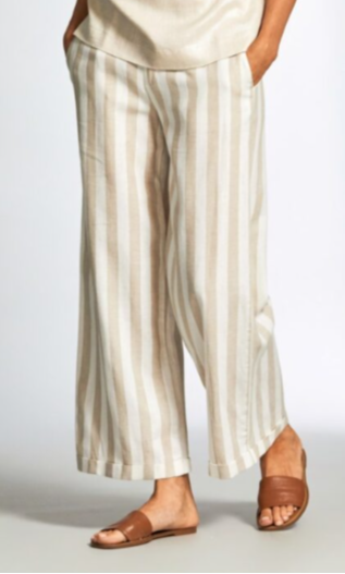 Stripe Linen Trouser (S25164)