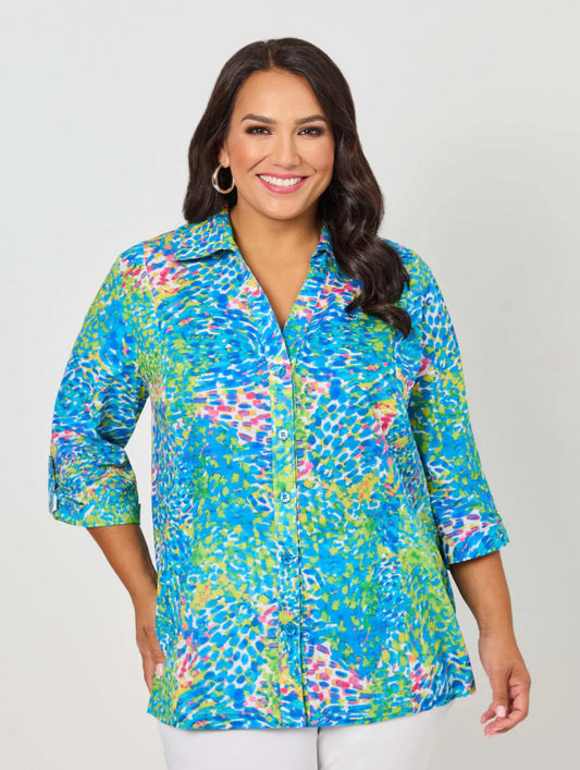 Collared Cotton Shirt (641058)