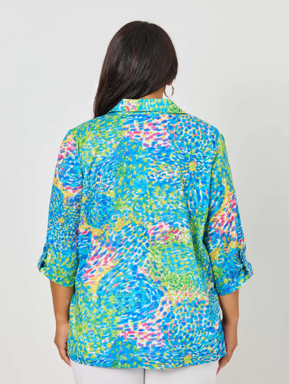 Collared Cotton Shirt (641058)