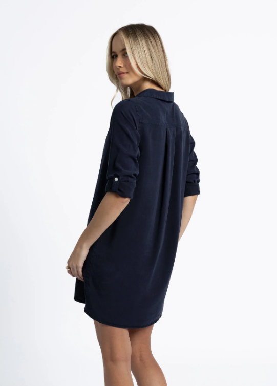 LENI SHIRT DRESS (HS25403)