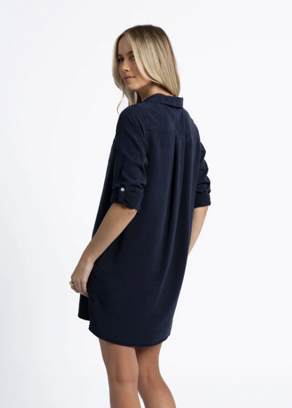 LENI SHIRT DRESS (HS25403)