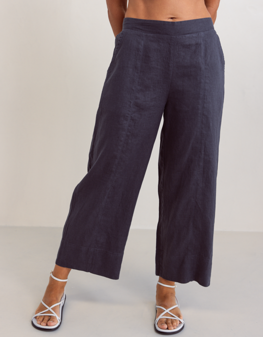 7/8 Seam Detail  Wide Leg Pant (SS363)