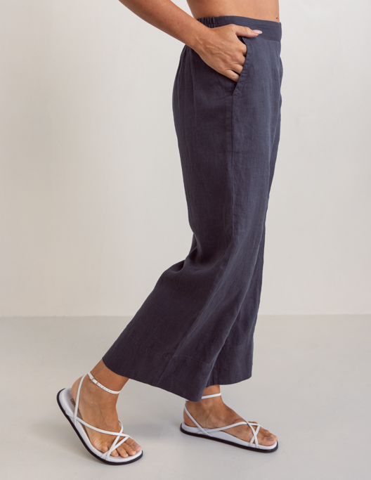 7/8 Seam Detail  Wide Leg Pant (SS363)