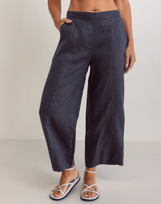 7/8 Seam Detail  Wide Leg Pant (SS363)