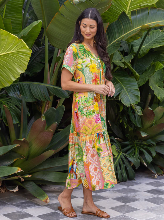 Pina Colada Tiered Dress (596J5161)