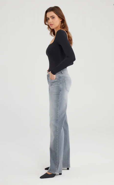 Nova Mid Waist Regular Length 5 Pocket Jeans (Nova)