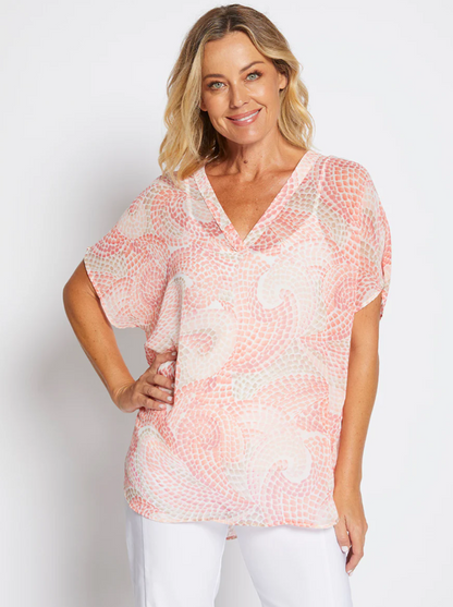 Cathie Chiffon Blouse (Cathie)