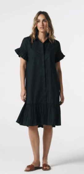 Ruffle Midi Dress (6265)